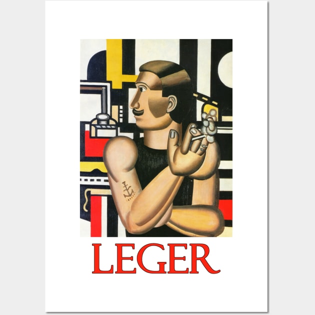 The Mechanic by Fernand Leger Wall Art by Naves